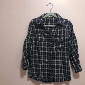 Feminine cut flannel